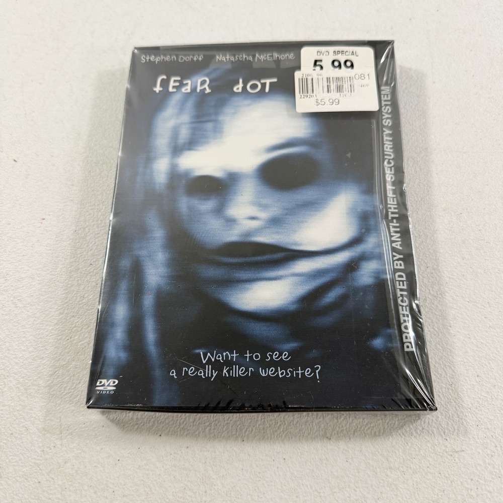 Fear Dot Com (DVD, 2002, Widescreen)‎ SNAPCASE NEW SEALED